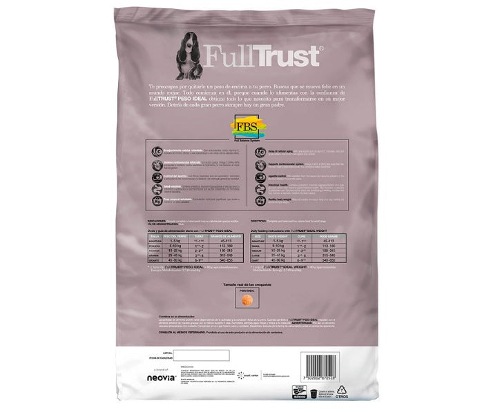 FullTrust adulto peso ideal 8 kg