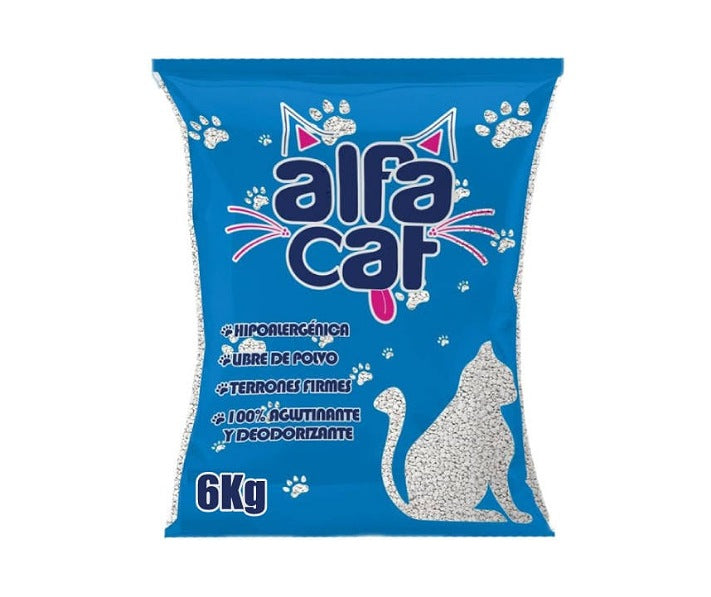 Arena aglutinante para gato 6 kg